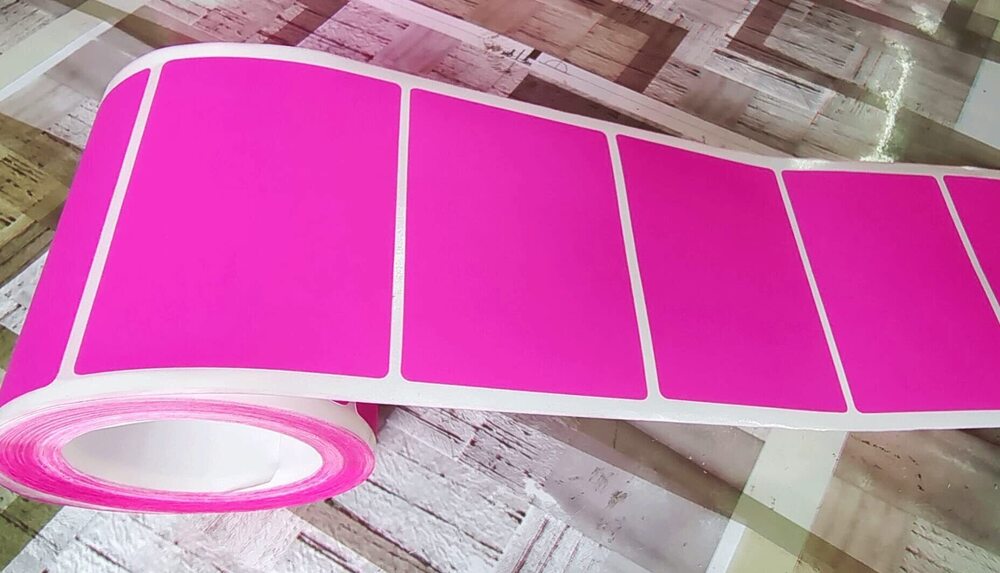 4012 Rectangular Pink Color Coding Label Stickers 2 x 3 Inch Color-Code - Picture 8 of 8
